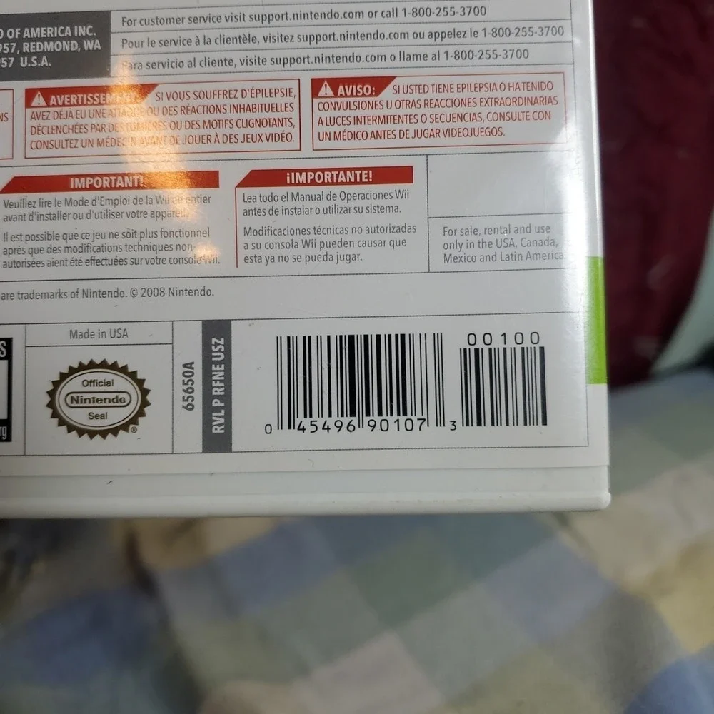 Nintendo Wii Fit Video Game Fitness Exercise Yoga Balance Board